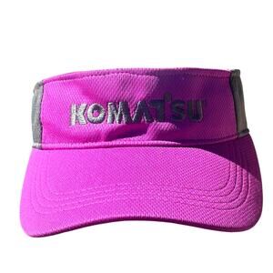 Purple Komatsu Visor